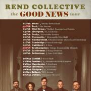 Rend Collective Good News UK Tour Kicks Off On 1st Feb