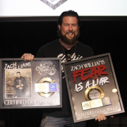 Zach Williams Receives Two More RIAA Gold Certifications