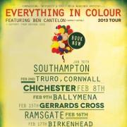 Ben Cantelon Announces Everything In Colour Tour 2013