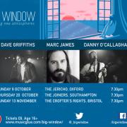 Dave Griffiths, Danny O'Callaghan & Marc James In Big Window UK Club Tour