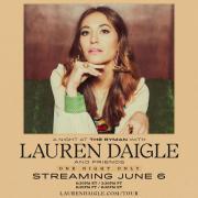 Lauren Daigle To Stream 'A Night At The Ryman With Lauren Daigle & Friends'