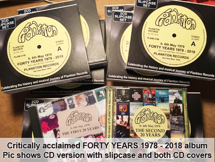 Plankton - FORTY YEARS 1978-2018 Plankton - FORTY YEARS 1978-2018