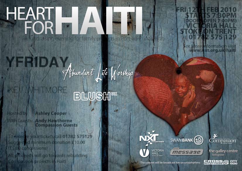 Yfriday, Abundant Life and Blush In 'Heart For Haiti' Event