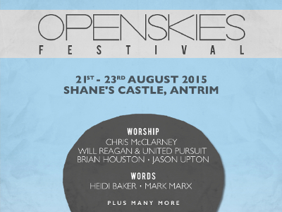 Chris McClarney, Jason Upton & Brian Houston For N.Ireland's Openskies Festival