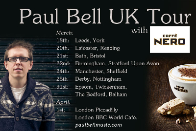 Paul Bell Announces UK Tour With Caffé Nero
