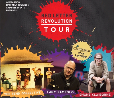 Rend Collective Experiment Join Tony Campolo & Shane Claiborne For Red Letter Revolution UK Tour