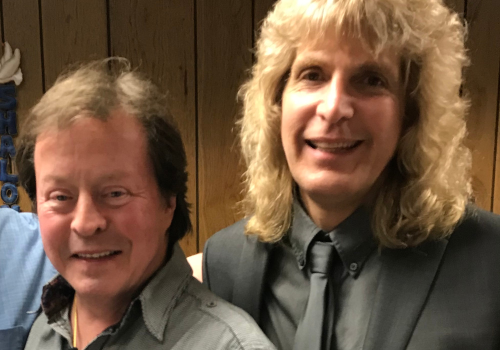 Caspar with Rick Deringer Caspar with Rick Deringer