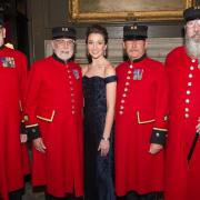 Carly Paoli Performs For The Chelsea Pensioners at Royal Hospital Chelsea