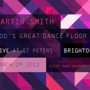 Martin Smith Launches Debut Solo EP 'God's Great Dance Floor' On Friday With First Gig