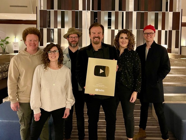 Casting Crowns Receives YouTube Gold Button Award; Two New RIAA Gold Singles