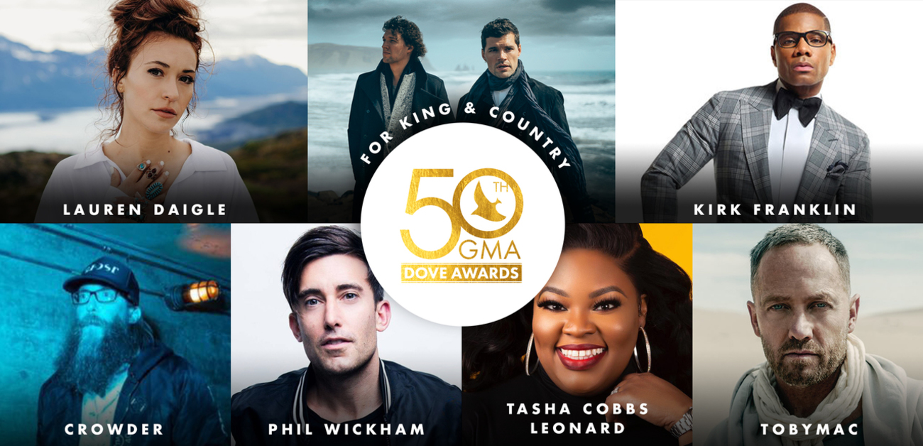 GMA Announces Nominees for 50th Annual GMA Dove Awards, Lauren Daigle Leads With Six Nods