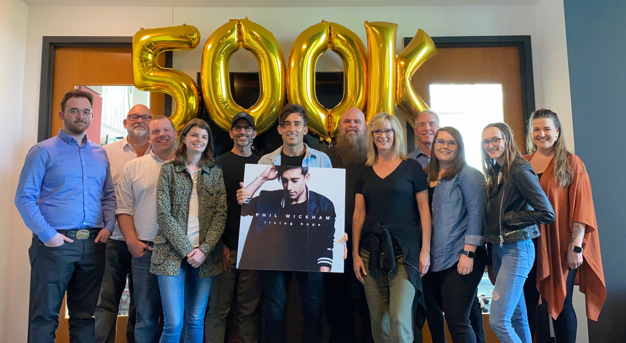 Phil Wickham's 'Living Hope' RIAA Certified Gold