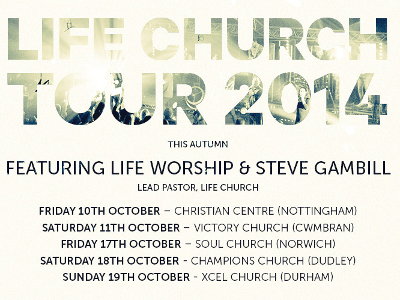 LIFE Church To Tour UK Following Success Of 'Dance Again' Album