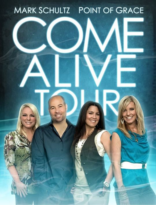 Mark Schultz And Point Of Grace In 'Come Alive Tour'