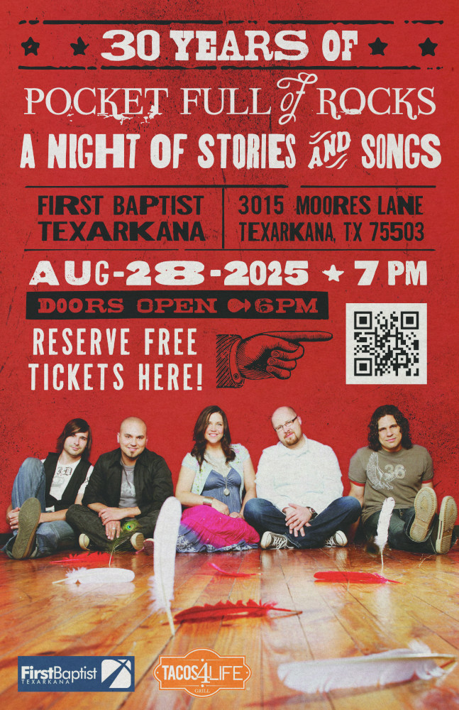 Pocket Full of Rocks Returns to Texarkana for 30th Anniversary Reunion